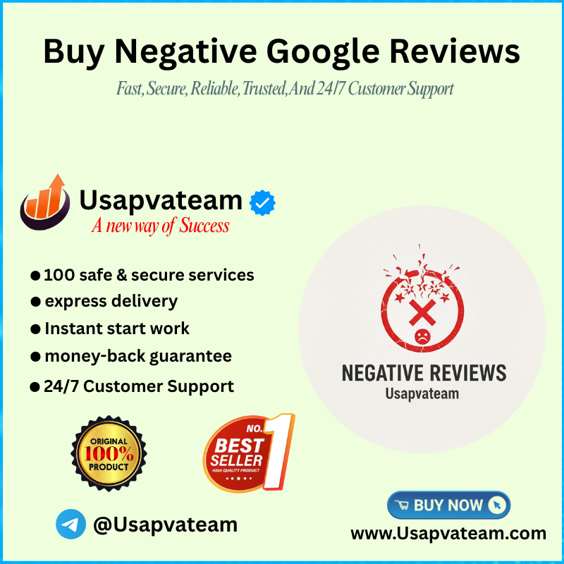 Buy Negative Google Reviews
