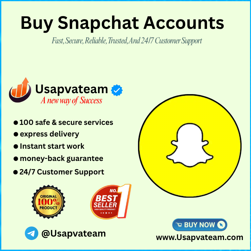 Buy Snapchat Accounts