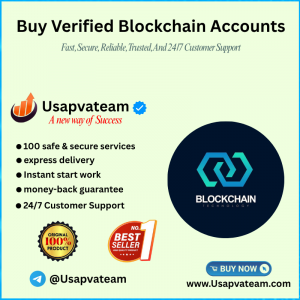 Buy Verified Blockchain Accounts