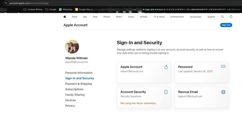 Apple id